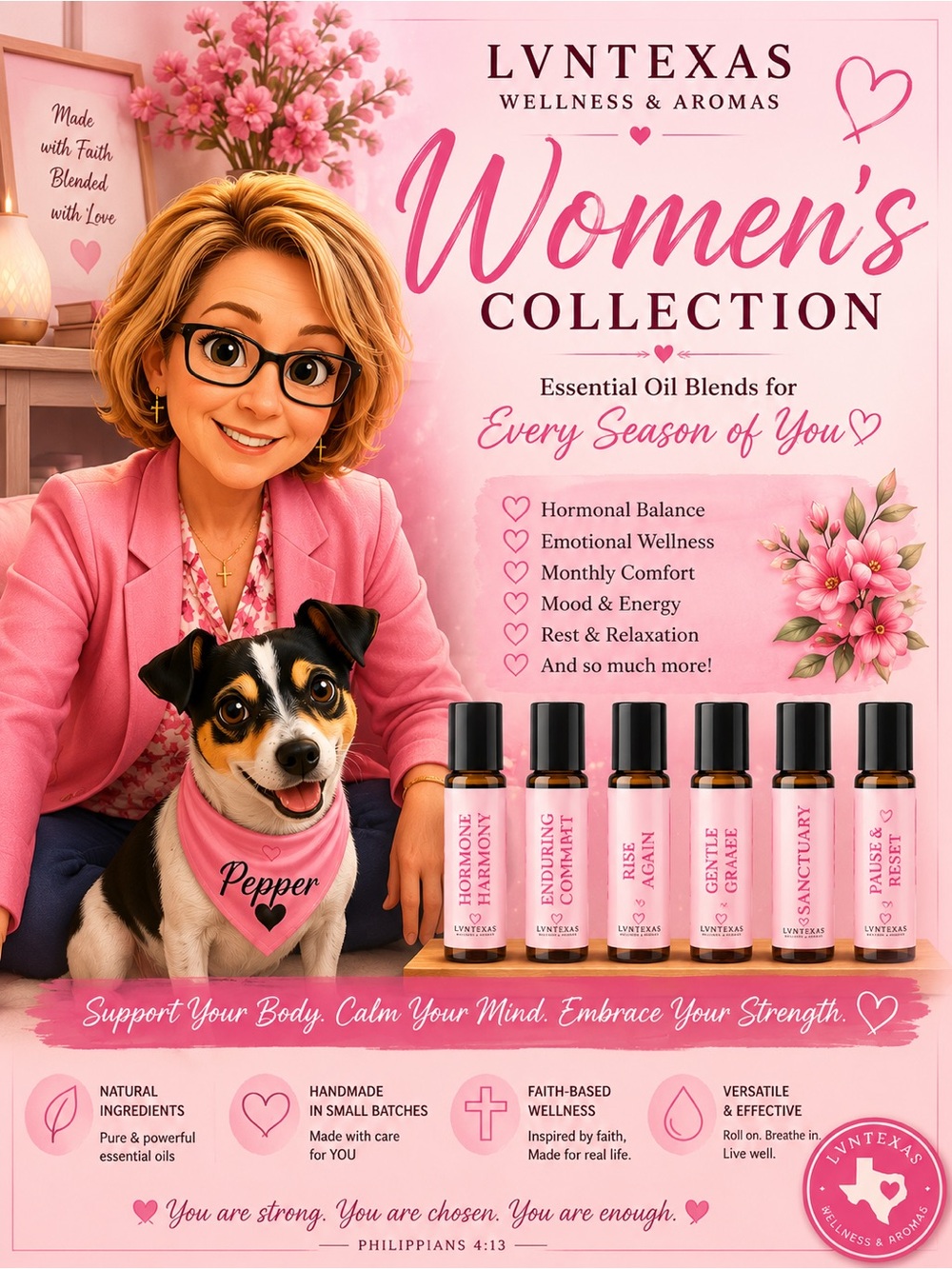 🌸 Women’s Wellness Collection | Custom Young Living Oil Blends 10ml